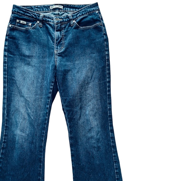 Lee Women Denim Jeans , Lee Boot Cut Denim Jeans , Women Denim Boot Cut Pants - Picture 4 of 10